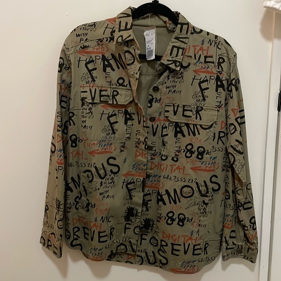 Forever 21 Vintage Jacket Button Up - Picture 1 of 3